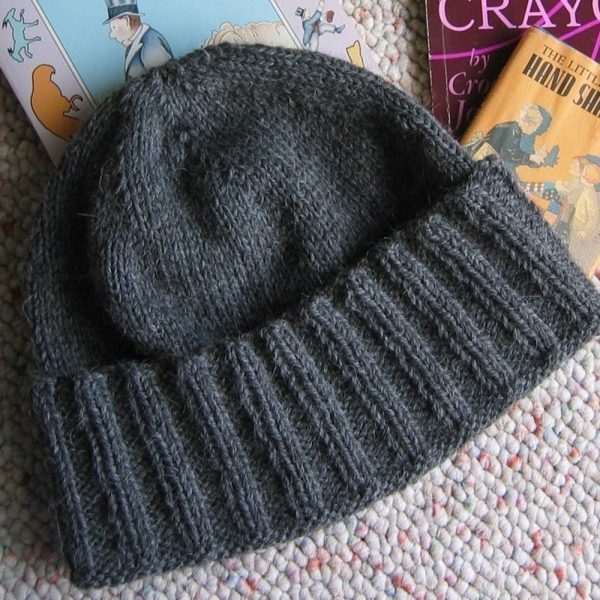 Knitting Pattern Hat and Scarf New York– A Guy’s Wool Hat Instant PDF Download Designer J. L. Fleckenstein