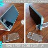 Laser Cut Phone Holder with Rotary Angle Svg Dxf Ai Cut File