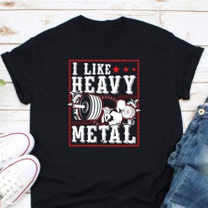 I Like Heavy Metal Shirt, Weightlifting Shirt, Bodybuilding Shirt, Fitness Workout Shirt, Deadlifting Shirt, Gym Shirt, Body Builder Shirt