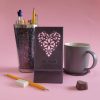 Cellphone stand key holder laser cut digital file