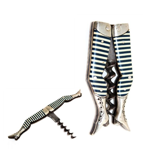 Antique Ladies Legs Corkscrew marked Graef & Schmidt, Wine Bottle Opener