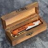 Tool kit for Leatherman Surge. Corkscrew. Hook. Fork. Shekelmaker. Metric wrenches. Melontools
