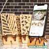 Leather Double Phone Case, Dual Phone Case for Work and Personal