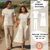 Mens linen pajama set, linen homewear, linen pants for home, linen shirt, men’s linen pajama pants and shirt, mens clothing,  gift for him