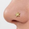 2PCS 18G/20G Titanium Tiny Spike Nose Stud/Nose Piercing/L Shape Nose Ring/Nose screw/Nose Jewelry/Small Nose Stud/S Shaped Nose Ring/Gifts