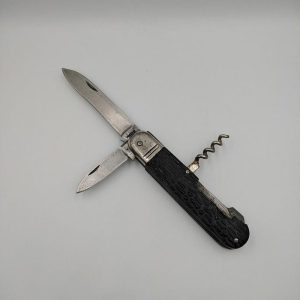 Vintage German, VEB SESTA, Rostfrei Pocket Knife, Safety Lock Corkscrew