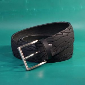 Handmade Black Belt for Men – Stylish & Sturdy Gift for Him, Husband, or Dad – Perfect for Cyclists, Outdoor Lovers and Everyday Wear