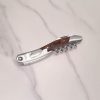 Vintage brass key corkscrew collectable