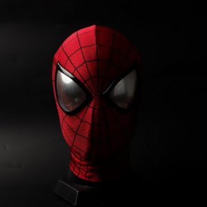 Customizable masks Handmade The Amazing Spider-Man 2 Cosplay mask with 3D printed face shell and magnetic lenses