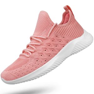 Womens Non-slip Walking Sneaker Pink